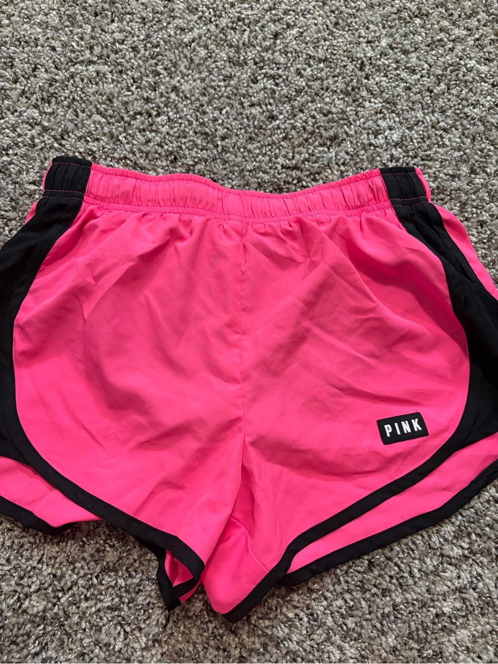 PINK Victoria's Secret Women's Hot Pink Athletic Shorts